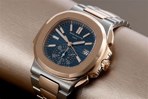 patek philippe nautilus chronograph ref 5980 1a|Patek Philippe 5980 rose gold.